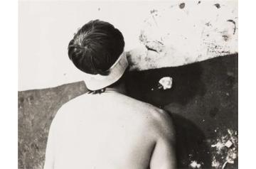 Günter Brus und Hermann Nitsch, Aktionsfoto 3/4 [ SAV26 ]