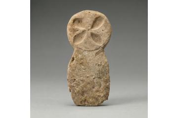 Byzantinisches Relief mit Kreuzmotiv