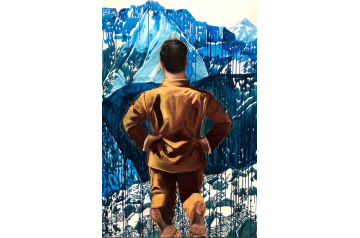 Melani Thöni, Zuerst die Füße  [Charity Rotary Kunstauktion 2025]