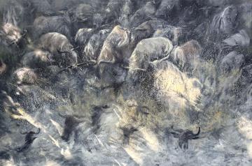 Javier André de la Cruz, Ohne Titel   [AURUM 999,9]