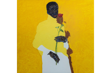 Amoako Boafo, Yellow Turtleneck