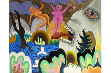 Oska Gutheil, Am Flussufer | Kunstmiete |