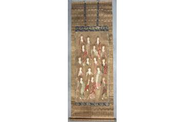 Ein Buddhistisches Votivgemälde mit Darstellung von Guanyin [ SAV26 ]