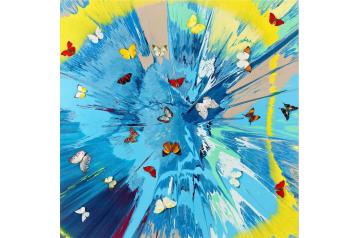 Damien Hirst, Luna Chrysalis | Kunstmiete |