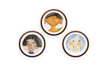 Laura Gaar, three characters [ TU Alumni ]